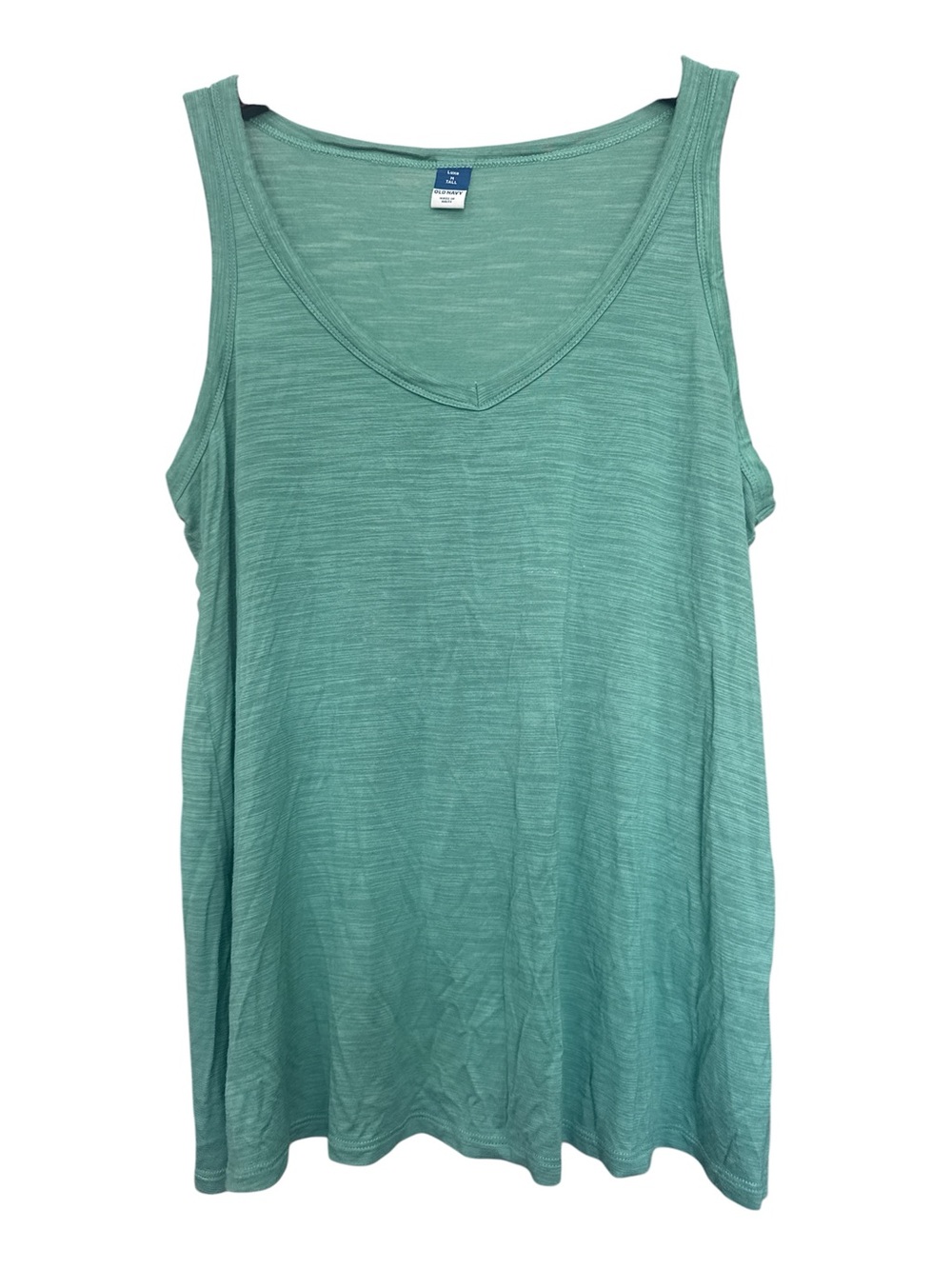 Old Navy Teal Green V-Neck Tank Top
